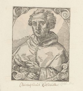 Portræt af Christopher Columbus af Anonymous