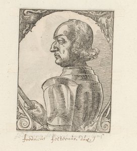 Portret af Federico da Montefeltro af Anonymous