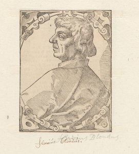 Portret af Flavio Biondo af Anonymous