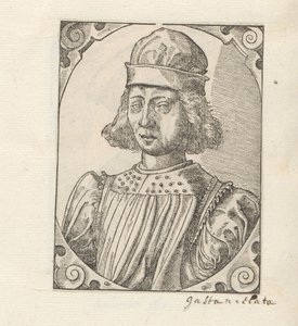 Portret van Gattamelata af Anonymous