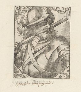 Portræt af Georg von Frundsberg af Anonymous