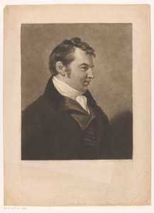 Portræt af George Daniell, boghandler i Hull af Anonymous