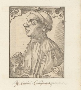 Portret af Giovanni Antonio Campani af Anonymous
