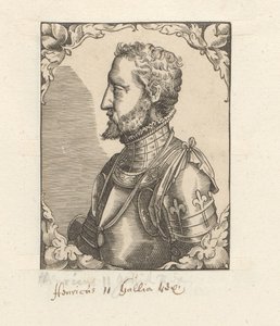 Portræt af Henrik II, konge af Frankrig af Anonymous