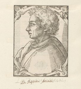 Portret af Leon Battista Alberti af Anonymous