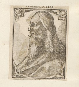 Portret af Leonardo da Vinci af Anonymous