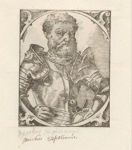Portret af Pirro Colonna af Anonymous