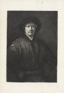 Portræt af Rembrandt Harmensz. fra Rhinen af Anonymous