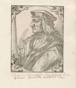 Portræt af Thomas Howard af Anonymous