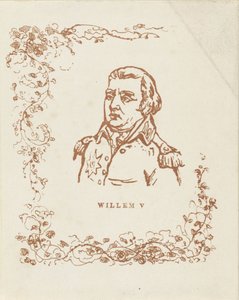 Portræt af William V, Prins af Orange-Nassau af Anonymous