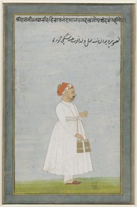Portræt af en Jaipur embedsmand af Anonymous