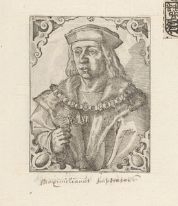 Portræt af kejser Maximilian I af Habsburg af Anonymous
