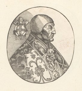 Portret van paus Pius III af Anonymous