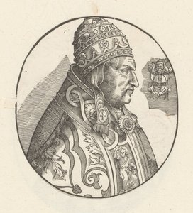 Portret van paus Pius II af Anonymous