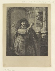 Samson anklager sin svigerfar Recueil de quatre-vingt-cinq estampes originales (serietitel) af Anonymous