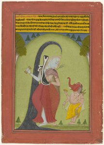 Shiva Ardhanarishwar af Anonymous