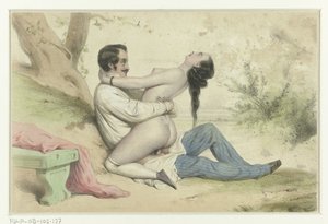 Tre par, der har sex At elske i landskab Tre elsker (serietitel)