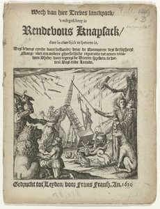 Pjecens titelside: Rendevous Knapsack, 1620 af Anonymous