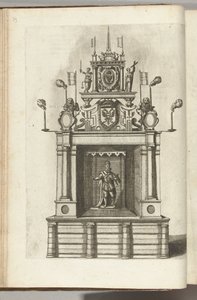 Scene med kejser Ferdinand I, 1594 af Anonymous