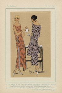 Meget parisisk, 1923, nr. 11: 5. - TE-TID. - Flot udseende... af Anonymous