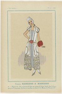 Meget parisisk, 1923, nr. 4: 8. - MARQUISE. På en skede... af Anonymous