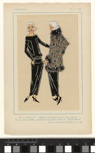 Meget parisisk, 1923, nr. 9: 8. - ENKELHED. - Elegant og diskret... af Anonymous