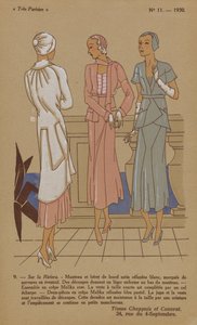 Meget parisisk, 1930, nr. 11: 9. - På Rivieraen... af Anonymous