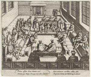 Forbud mod protestantisk forkyndelse i Antwerpen, 1577 af Anonymous