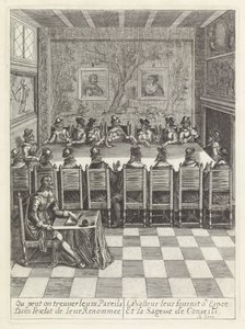 Vergadering van de Staten-Generaal Historien om indtoget af den mest kristne konges dronningemoder i de forenede provinser i Holland. (serietitel) af Anonymous