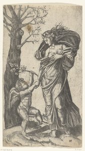 Forsoning af Minerva og Amor Fred af Anonymous