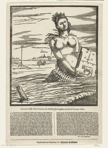 Havfrue af Edam, 1403 Fra en vild sødame, den welcke ghevanghen wast in
