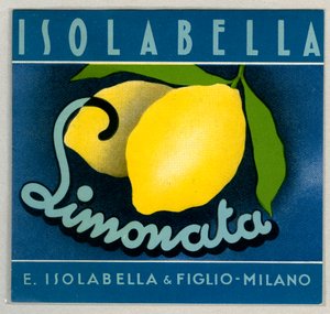 Annonce for italiensk limonade af Anonymous Anonymous