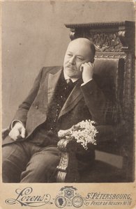 Anatoli Liadov - Portræt af komponisten Anatoly Konstantinovich Lyadov (1855-1914) - Anonym. Fotografi af Anonymous Anonymous