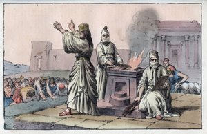 Gammel persisk civilisation: magikere, officielle præster og disciple af Zarathoustra (gamle orienten, persere: tryllekunstner) - indgravering fra "" skikke og skikke for alle folk i universet. Det er historien om regeringen, lovene, militsen, religionen af Anonymous Anonymous