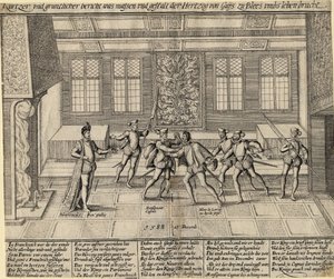 "" Mordet på hertugen af ​​Guise (Henry I af Lorraine, kendt som Balafre) af Anonymous Anonymous