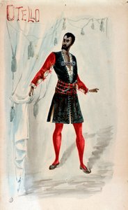 Kostume til Otello i operaen af ​​Giuseppe Verdi af Anonymous Anonymous