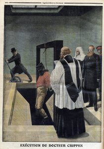 Henrettelse af Doctor Crippen, illustration fra 