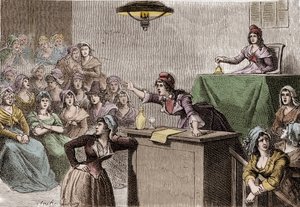 Franske Revolution 1789 - 1799, politisk kvindeklub af Anonymous Anonymous