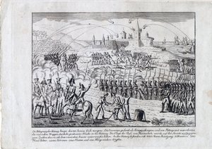 Guerre russo-turque de 1828-1829 - Belejringen af Anapa-fæstningen den 23. juni af Anonymous Anonymous