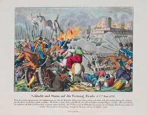 Guerre russo-turque de 1828-1829 - Stormen af Brailov fæstningen den 15. juni af Anonymous Anonymous