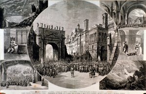 Illustration til Francesca da Rimini, værk af Ambroise Thomas af Anonymous Anonymous