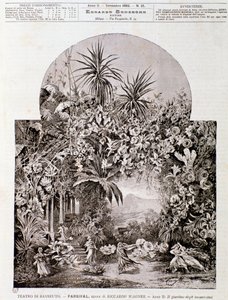 Illustration til Parsifal af Wagner af Anonymous Anonymous