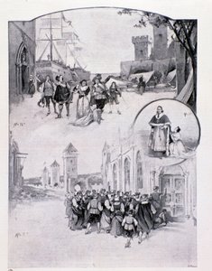 Illustration til operaen La cortigiana af Antonio Scontrino, spillet i Milano i 1896 af Anonymous Anonymous