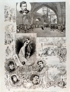Illustrationer til Marion Delorme, opera af Ponchielli, på teatro alla Scala af Anonymous Anonymous