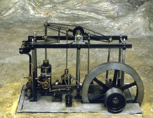 James Watt Steam Machine, Museum of Science and Technology, Milano. af Anonymous Anonymous