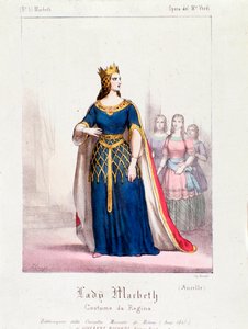 Macbeth dronning karakter i Macbeth opera af Giuseppe Verdi af Anonymous Anonymous