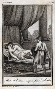 Mars og Venus opdaget af Vulcan. 