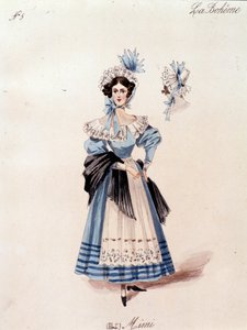 Mimi, karakter fra operaen La boheme af Puccini af Anonymous Anonymous