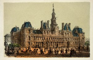 Paris 1874: Rådhus, Privat samling af Anonymous Anonymous