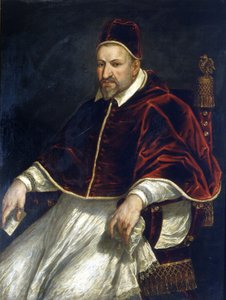 Paul V (1605 - 1621). Anonymt maleri. Rom, Roms museum.
